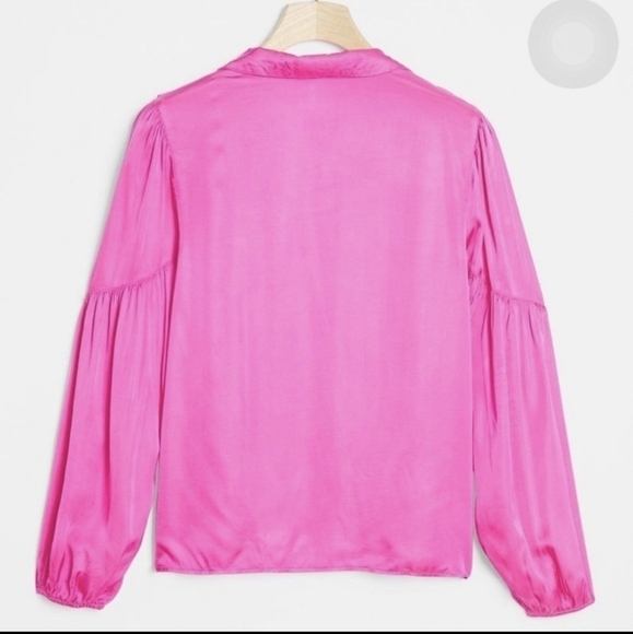 Anthropologie amadi pink blouse medium - Picture 2 of 15